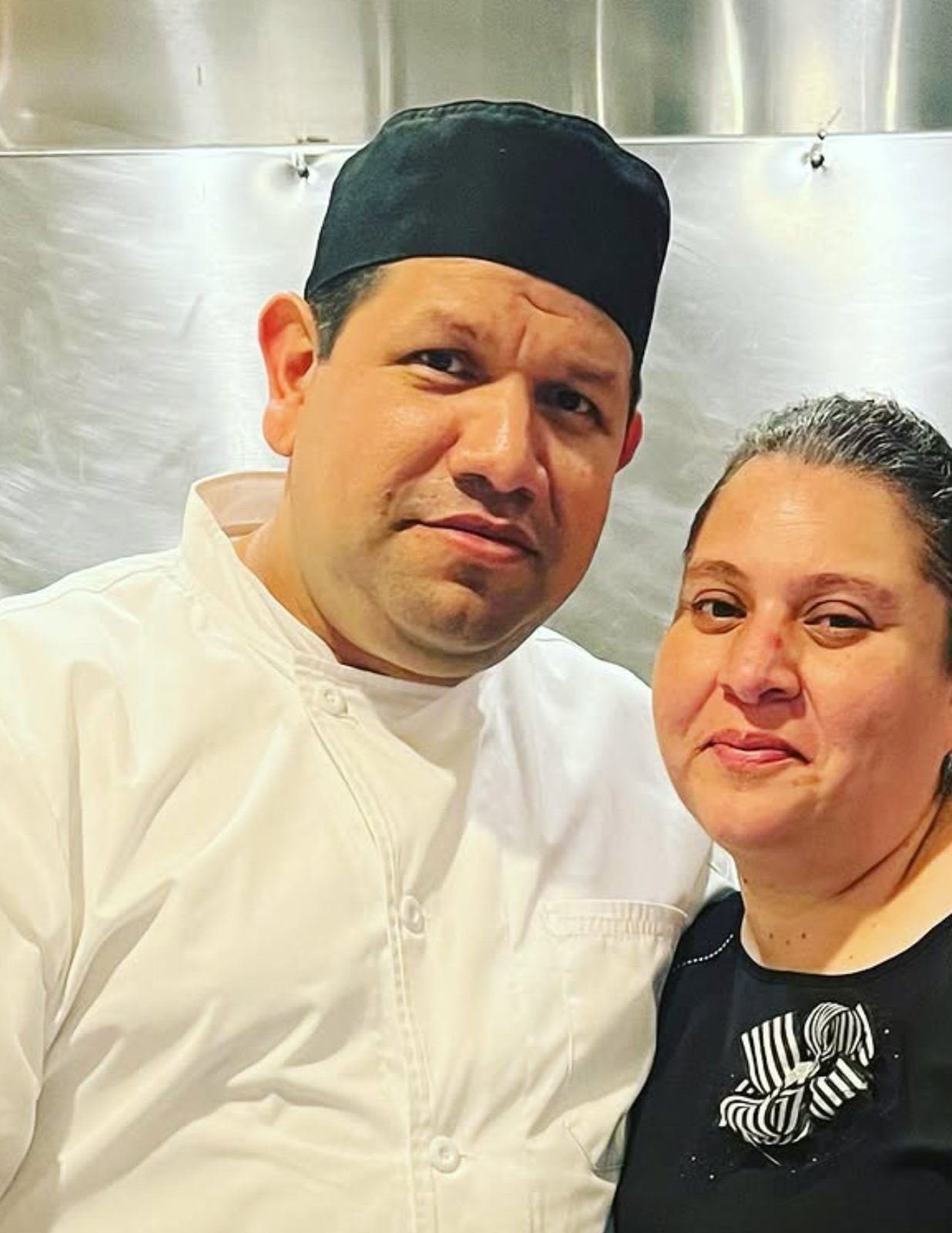 Esther and Ricardo, owners of M&G Catering